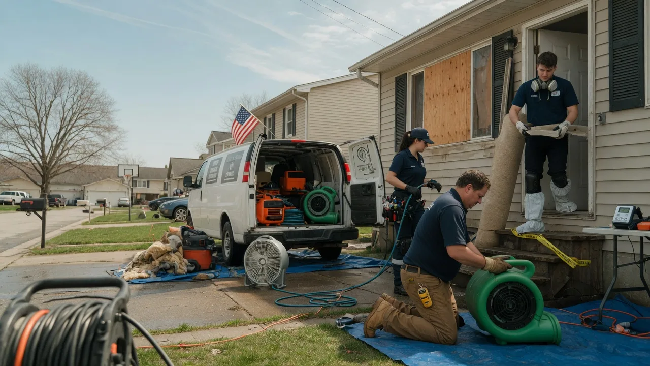 Water Damage Restoration in New Church, VA near me
